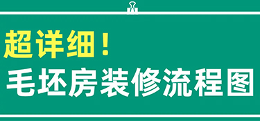 金华装修毛呸房装修步骤和流程！
