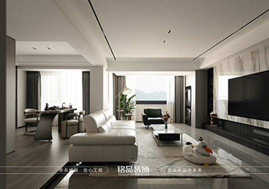 金华中南君启装修    120㎡房子装修    现代风装修案例